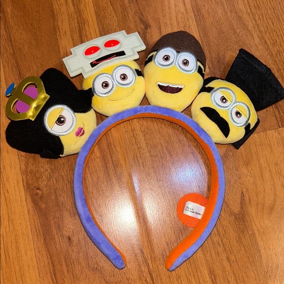 NWOT Universal Studios Japan Despicable Me Minion Villain Con Headband main image 11